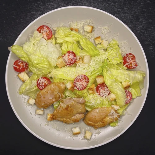 Цезарь с курицей